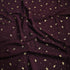 Foil Printed Georgette - Purple